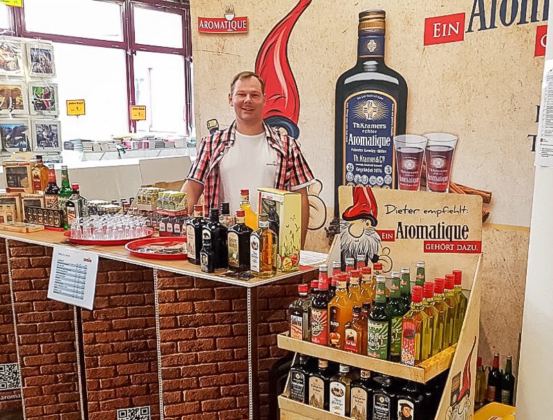 Aromatique Stand auf der Ostpro Berlin