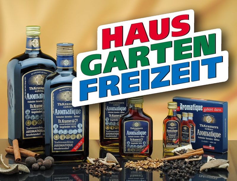 Aromatique Stand auf der Haus Garten Freizeit - Messe Leipzig