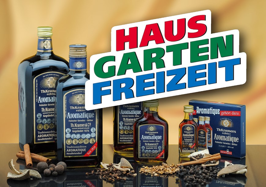 Aromatique Stand auf der Haus Garten Freizeit - Messe Leipzig